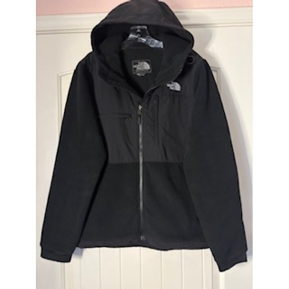 The North Face Other - The North Face Black Fleece/Soft Shell Hoodie Jacket Men's M Polartec Recycled